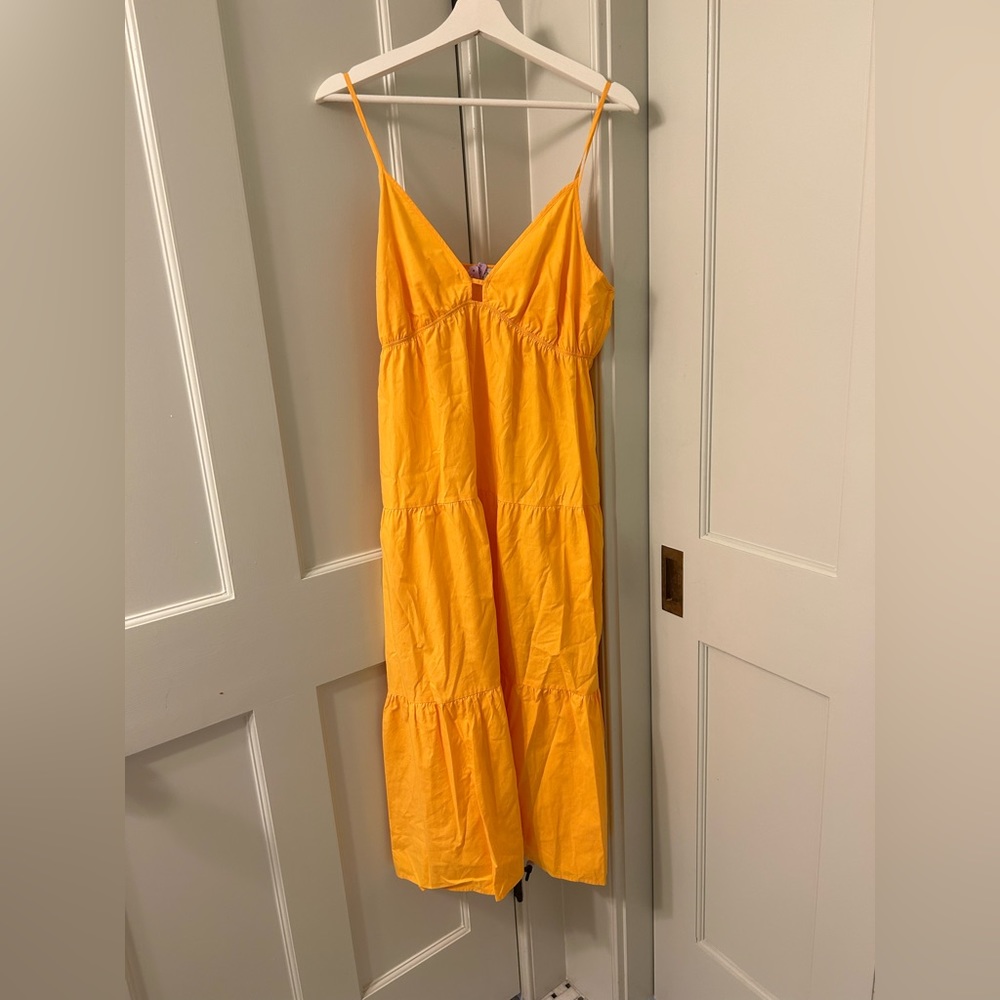 Rails orange maxi dress (M)